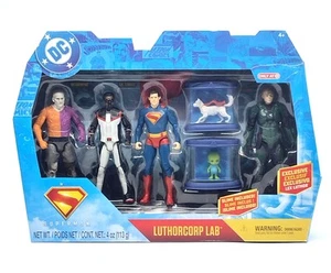 DC Superman Película Luthorcorp Lab 6" Conjunto de figuras de acción Lex Crypto Metamorpho - Imagen 1 de 8