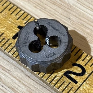 Snap On 6-32 6mm NC Die Double Hex From Set TD2425 USA READ! - Picture 1 of 5
