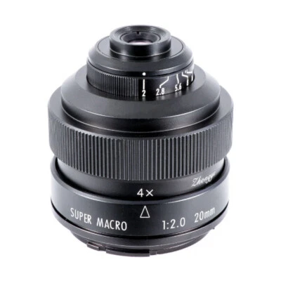 Zhongyi Mitakon Creator 20mm F/2 4-4.5x Super Macro lens for DSLR mirrorless - Image 1 of 4