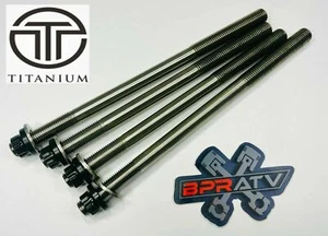 YFZ450 YFZ 450 TITANIUM Head Studs Strongest Ti Cylinder Stud Bolt Upgrade Kit - Picture 1 of 2
