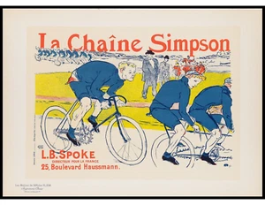 Original Lithograph by Henri de Toulouse Lautrec Les Maitres de L'Affiche Pl 238 - Picture 1 of 3