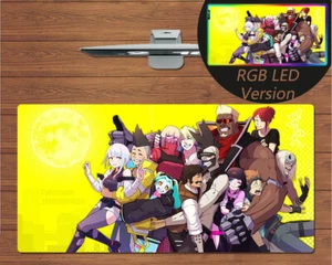 RGB LED Large Mouse Pad Cyberpunk Edgerunners Lucy Rebecca Gaming Mat Mousepad  - Picture 1 of 3
