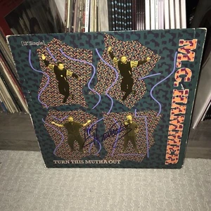 SIGNED by MC Hammer Vinyl Record 12" Turn This Mutha Out Young MC Tone-Loc Rap - Picture 1 of 10