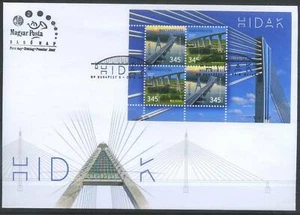 Hungary 2018 Europa CEPT, Architecture, Bridges FDC - Picture 1 of 1