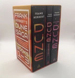 Frank Herbert's Dune Saga 3-Book Boxed Set Dune Dune Messiah and Children of … - Bild 1 von 5