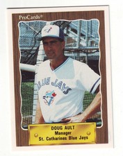 1990 Procards St. Catharines Blue Jays Doug Ault - Toronto