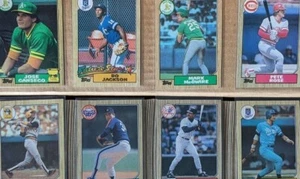 1987 Topps Baseball KOMPLETTSATZ MCGWIRE CANSECO BOND ROOKIE NM/MT - Bild 1 von 11