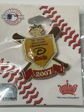 2007 MLB Baseball NL WEST DIVISION CHAMPIONS Arizona Diamondbacks Collector Pin