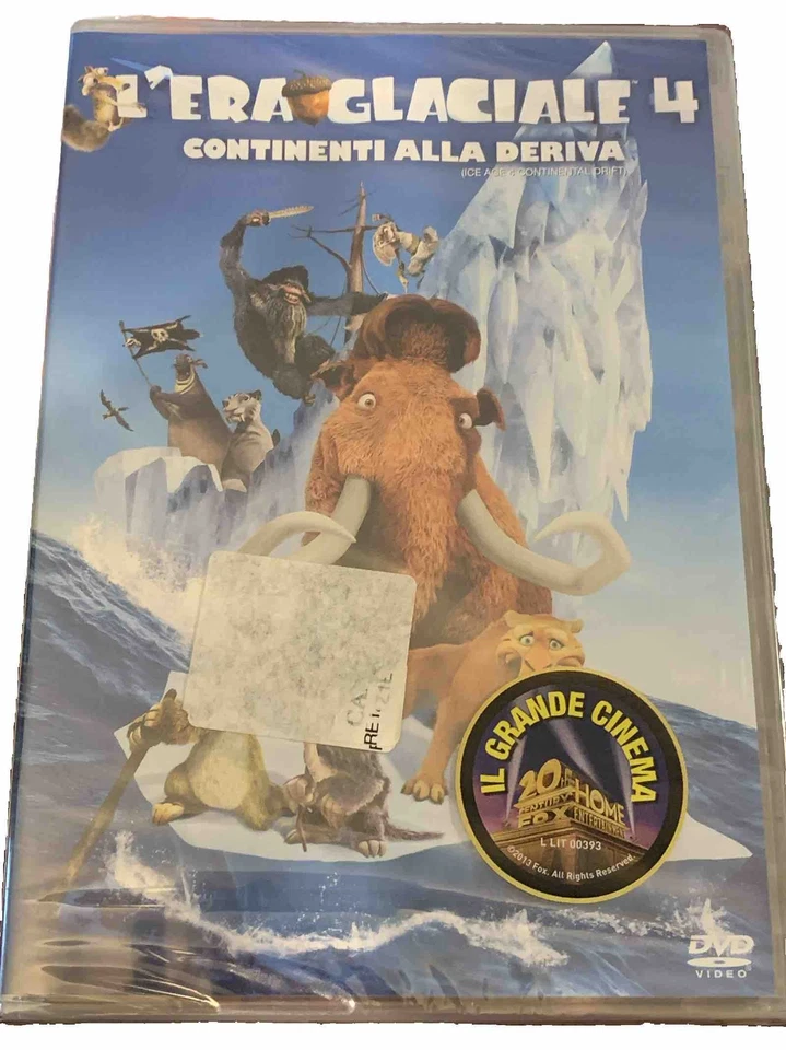 L' era glaciale 4. Continenti alla deriva (2012) DVD Nuovo - Immagine 1 di 1