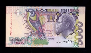 F.C. SANTO TOME Y PRINCIPE , 5000 DOBRAS 1996 , S/C ( UNC ) , P.65a . - Imagen 1 de 2