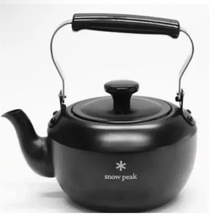 Snow Peak Teapot Classic 0.7 Matte Black 700ml 420g