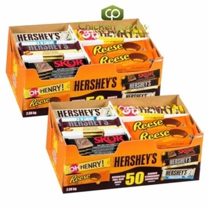 Hershey's Assorted Chocolate Bars(Case)2.36kg/5.20LBS - Picture 1 of 5