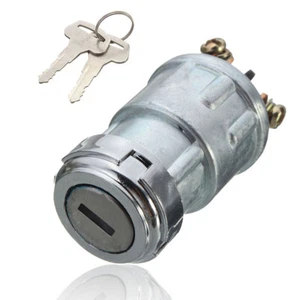 Car Replacement Ignition Switch Lock Cylinder with 2 Keys Accessories Universal - Foto 1 di 9