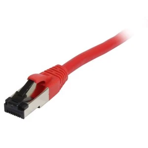 Patchkabel RJ45, CAT8.1 2000Mhz, 0.25m, rot, S-STP(S/FTP), TPE(Ultra SuperFlex), - Bild 1 von 1