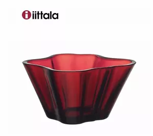 Ciotola mirtillo Iittala Alvar Aalto 75 mm X 140 mm/2,95 x 5,51 pollici NUOVA - Foto 1 di 12