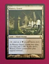 MTG 1 x WATERY GRAVE Ravnica: City of Guilds NM