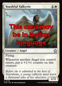 MTG YOUTHFUL VALKYRIE EXC - VALCHIRIA GIOVANE 149 - FDN - MAGIC - Imagen 1 de 1