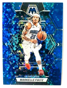 2022-23 Panini Mosaic Markelle Fultz BLUE Disco Prizm Fast Break SP #/85 Magic! - Bild 1 von 3