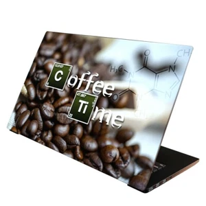 Lámina adhesiva para portátil lámina protectora para portátil Skin Cover Coffee 13-17 pulgadas - Imagen 1 de 3