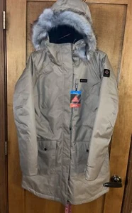 Columbia Suttle Mountain lange isolierte Damenjacke – Strand – Medium neu mit Etikett - Bild 1 von 6