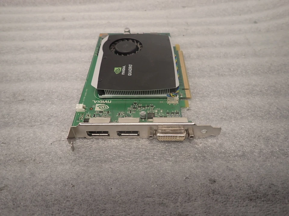 HP Quadro FX580 | 519295-001 508283-001 | 512MB VideoCard | 2xDP,DVI | TESTED - Image 1 of 1