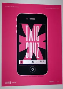 TAIO CRUZ - CINESPACE - 2010 - MYSPACE SECRET SHOW CONCERT POSTER - Picture 1 of 3