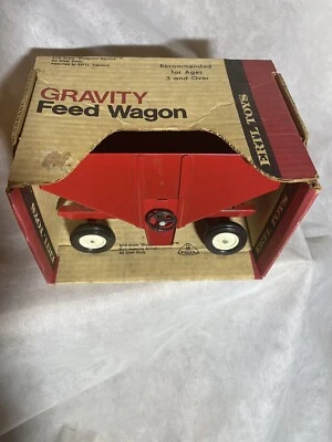 Vagão de alimentação por gravidade IH 1/16 ERTL # 350-7441 novo na caixa antigo vintage - Imagem 1 de 4