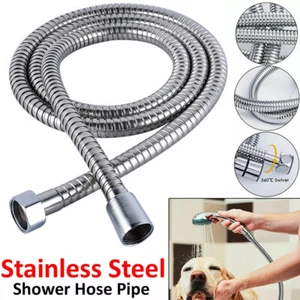 Duschkopf Schlauch 1.2-3m Handheld Edelstahl Badezimmer Flexible Tube - Bild 1 von 11