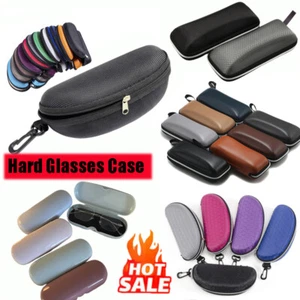 Hard Glasses Case Portable Sunglasses Eyeglasses Box Protector Holder Storage1 - Picture 1 of 48