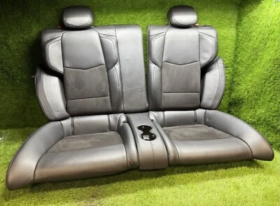 Cadillac ATS-V 2016 2017 2018 2019 cupé LF4 3,6 L OEM cuero gamuza asientos traseros Foto 1 de 4