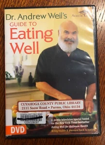 Dr. Andrew Weil’s Guide to Eating Well Health & Wellness DVD - Picture 1 of 2