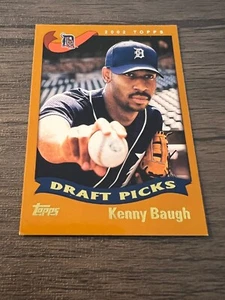2001 Topps Draft Picks Baseball Card #330 Kenny Baugh, Tigers (N7) - Picture 1 of 2