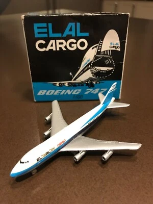 Schabak EL AL ISRAELI AIRLINES B 747-258FSCD 1:600 modelo fundido #901/22 - Imagem 1 de 4