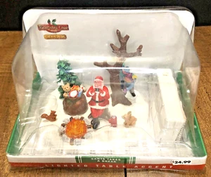 Lemax Lighted Table Accent - Santa Takes a Break 2016, NEU, Coventry Cove - Bild 1 von 3