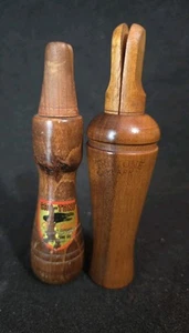 Cro-Tone Crow Call & TruTone Crow Call vintage entrambi buone condizioni funzionanti @12 - Foto 1 di 7