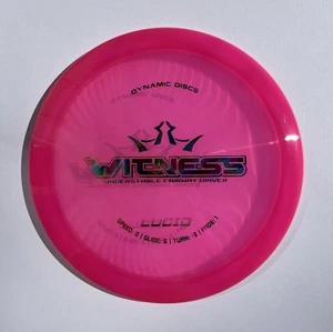Dynamic Discs Lucid Witness - Rare OOP 173g Pink Disc Golf Disc - Picture 1 of 6