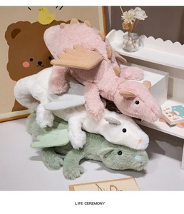 NEU Drachen-Plüschtier Für Stofftier Plüschpuppe 30–90cm Weich - Bild 1 von 15