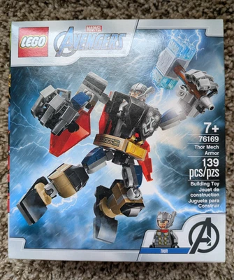 NEW IN BOX LEGO Super Heroes: Thor Mech Armor (76169) - Image 1 of 2