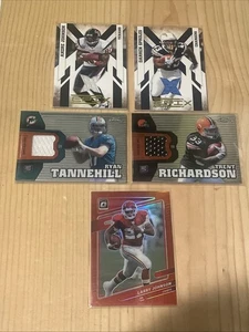 NFL RC Jersey Card Lot Game Used x5 HOF NM #D lot Johnson Sproles Tannehill 🎆 - Picture 1 of 1
