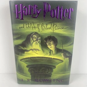 Harry Potter and the Half-Blood Prince 2nd Print 1st US ED (HC/DJ) with Errors - Picture 1 of 12