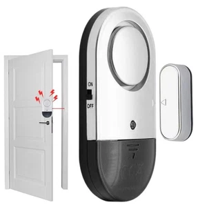 Magnetic Door Window Alarm Wireless Sensors for Household Hotel Shop - Picture 1 of 8