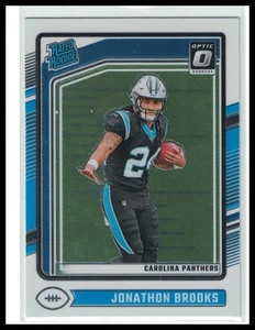 2024 Donruss Optic #258 Jonathon Brooks Carolina Panthers RC - Bild 1 von 2