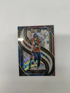 2024 Panini Select DeVaughn Vele Premier Level Tri-Color Prizm /249 Rookie #150 - Picture 1 of 2