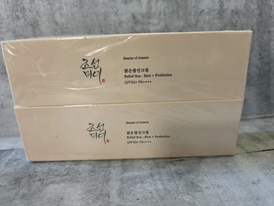 X2 Beauty of Joseon Relief Sun Organic Sunscreen SPF 50 - 1.69 fl oz Exp.10/25 - Image 1 of 3