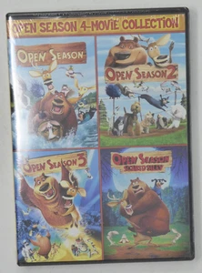 Open Season 4-Movie Collection (DVD, 2015) NEW SEALED - Picture 1 of 9