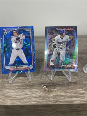Bowman 2024 cromo zafiro Shohei Ohtani #85 Dodgers Plus Prizm limpio ver fotos Foto 1 de 4