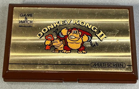 Donkey Kong 2 Nintendo JR-55 Game & Watch Multi Screen 1983 Digital Toy Tested