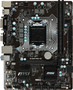 MSI B150M Pro-VD 7996 Rev.1.3 Intel B150 Mainboard Micro ATX Sockel 1151 #301346 - Bild 1 von 2