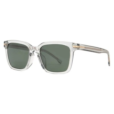 Hugo Boss Green Square Men's Sunglasses BOSS 1540/F/SK 0KB7/QT 54 BOSS 1540/F/SK - Image 1 of 4