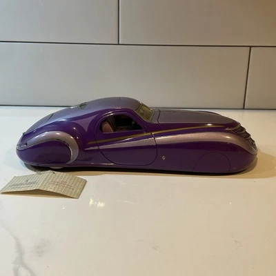 Franklin Mint 1939 Duesenberg Coupe Simone Diecast Car Slight Damage - Image 1 of 4